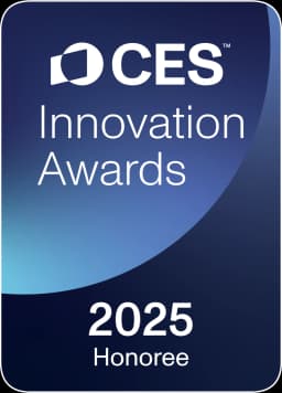 2025 CES 혁신상 수상 인증 마크